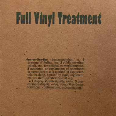 Full Vinyl Treatment - Demonstration